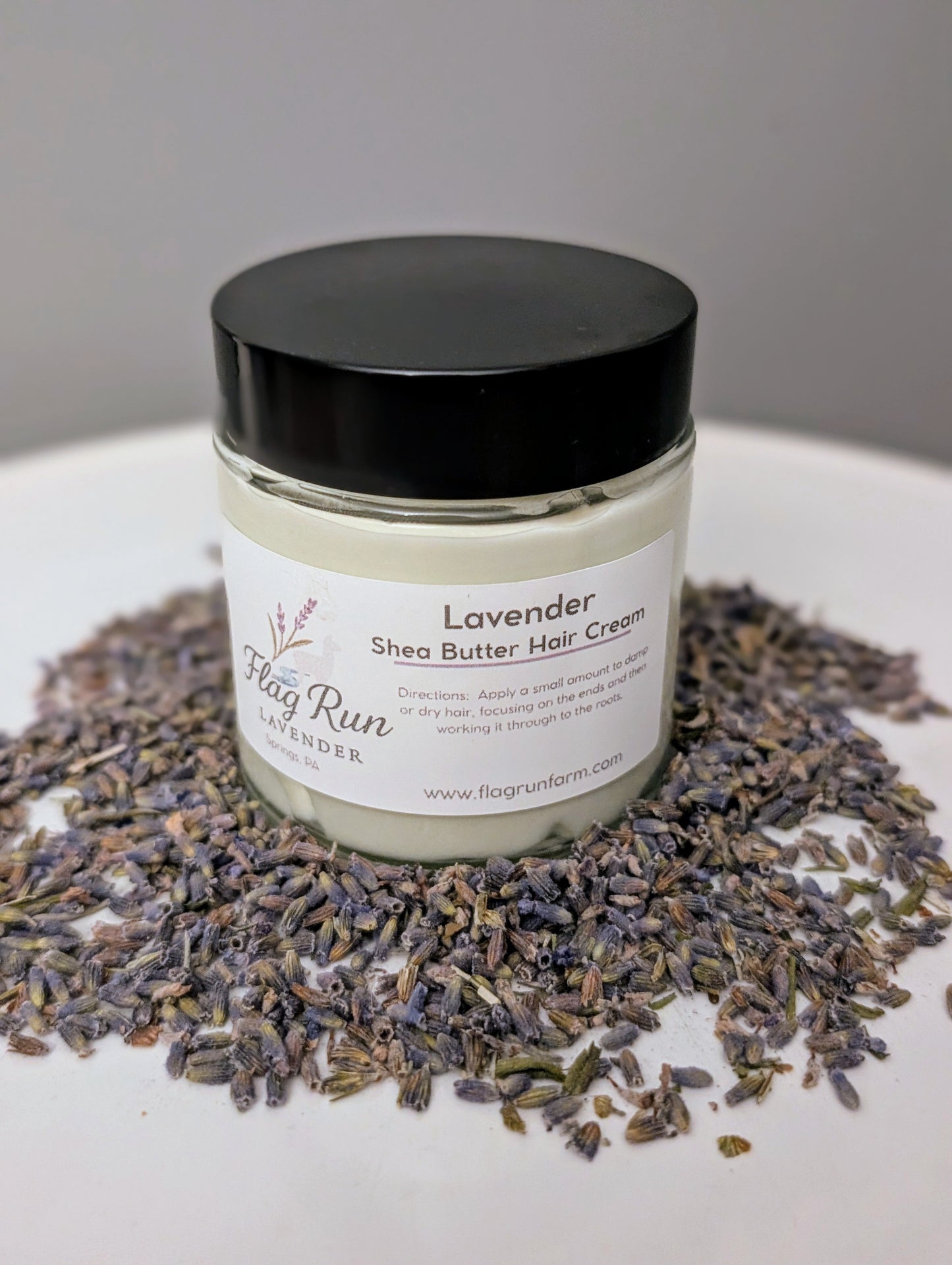 Lavender Shea Butter Hair Cream 4 oz