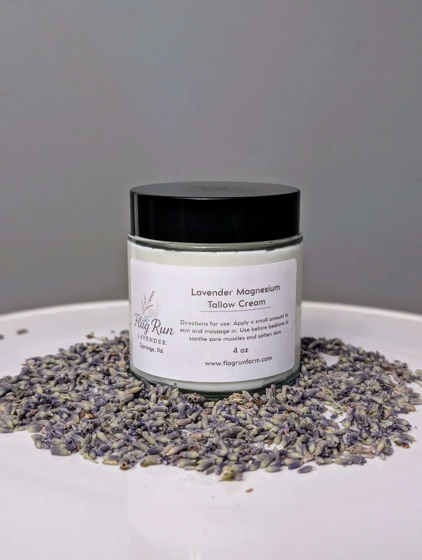Lavender Magnesium Tallow Cream