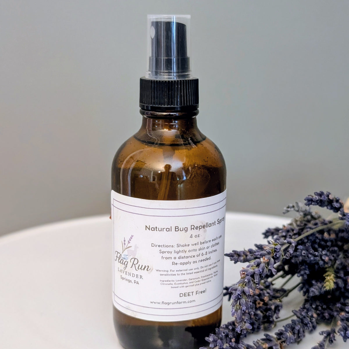 Natural Bug Repellant Spray