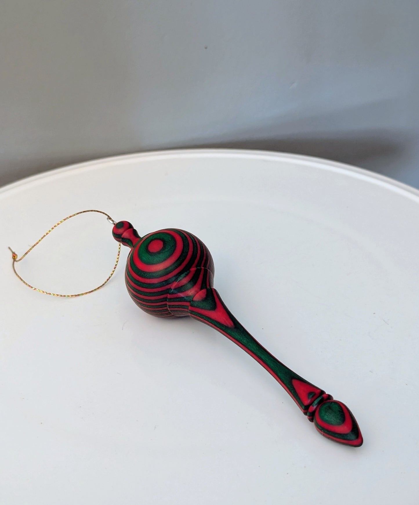 Hand turned ornament