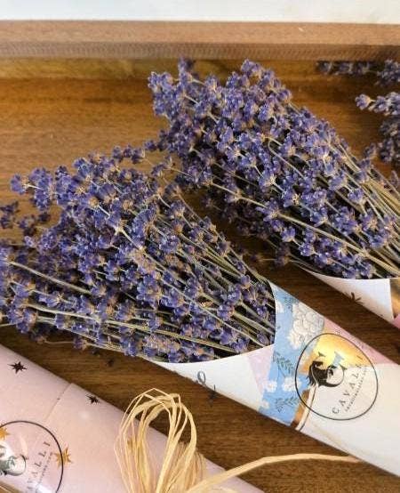 Lavender Posy Bouquet - Farm-Grown Dried Lavender