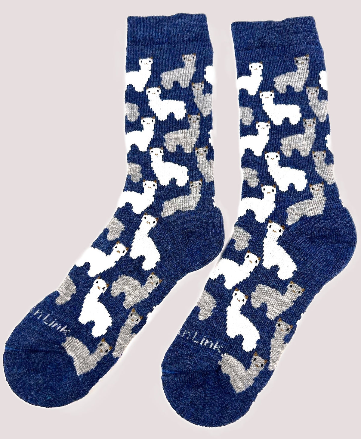 Alpaca Motif Sock