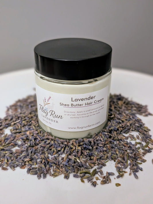 Lavender Shea Butter Hair Cream 4 oz