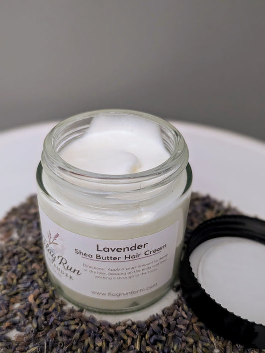 Lavender Shea Butter Hair Cream 4 oz