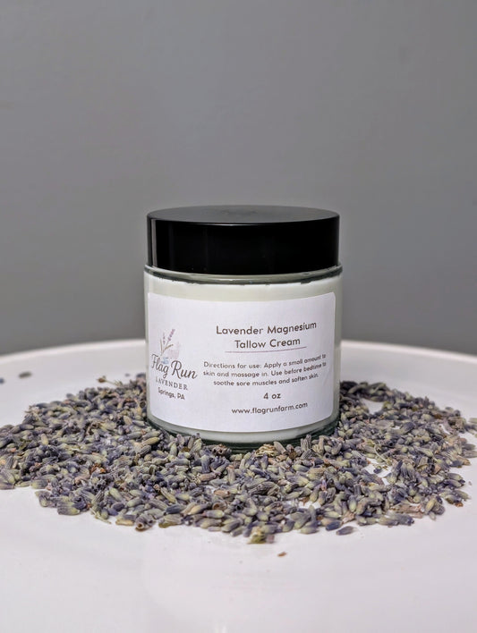 Lavender Magnesium Tallow Cream