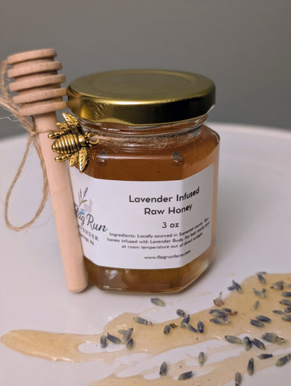 Lavender Infused Raw Honey