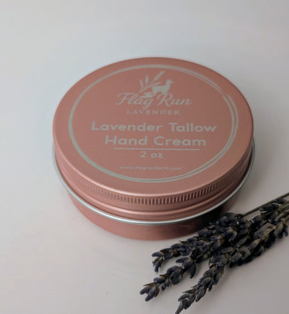 Lavender Tallow Hand Cream 2 oz