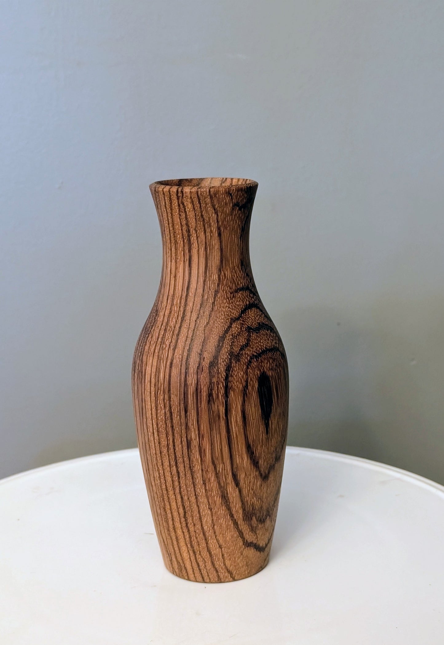 Zebrawood Live Vase #221