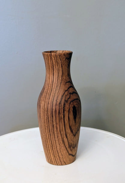 Zebrawood Live Vase #221