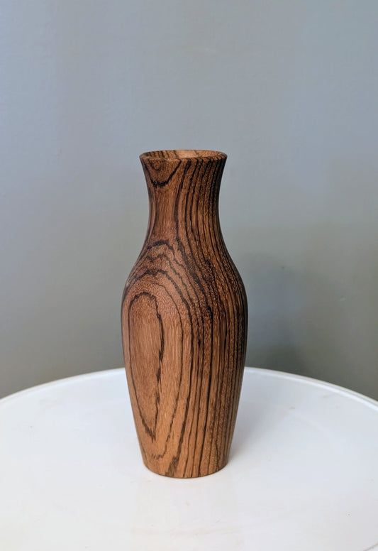 Zebrawood Live Vase #221
