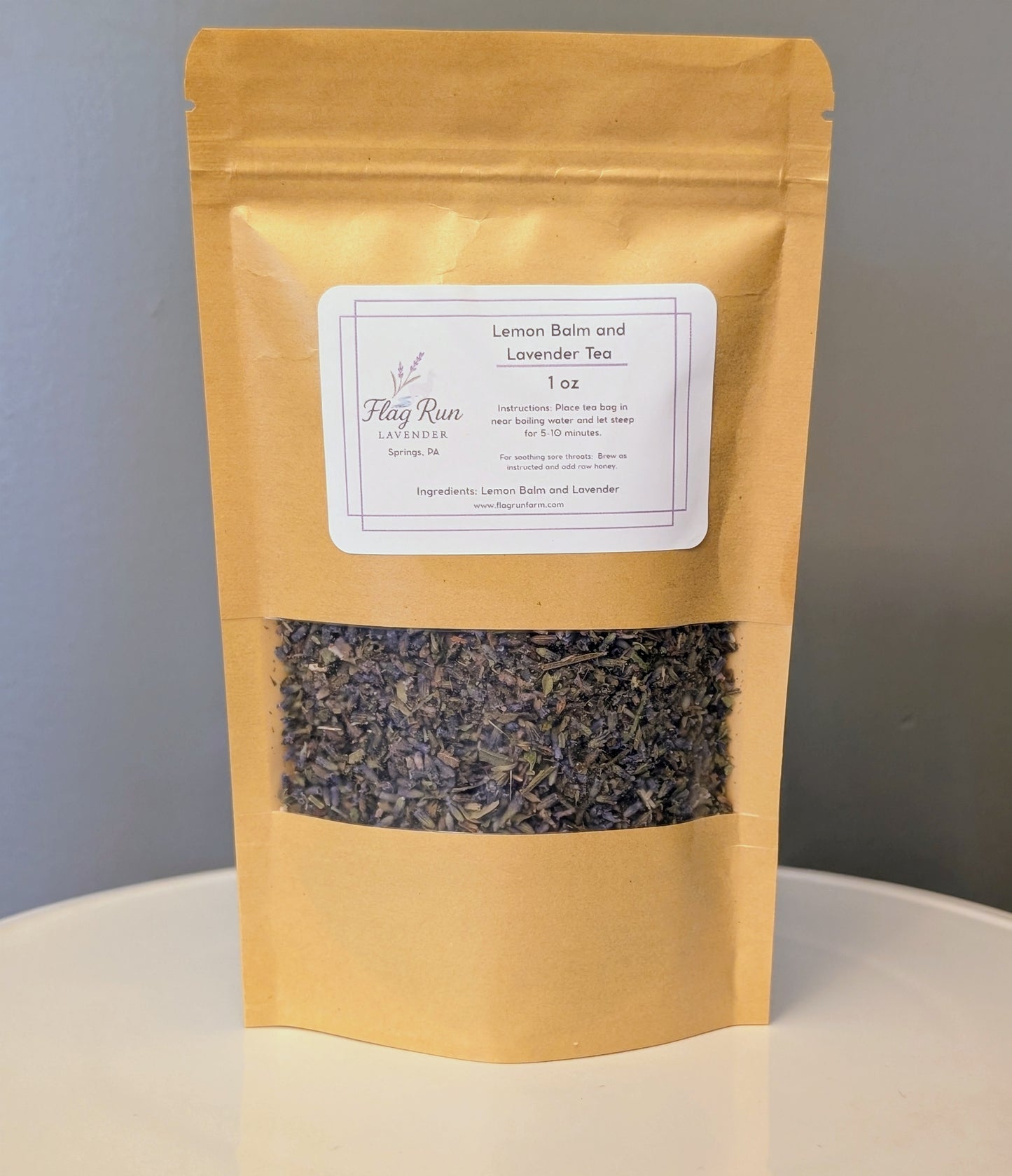 Lemon Balm and Lavender Tea