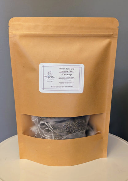 Lemon Balm and Lavender Tea
