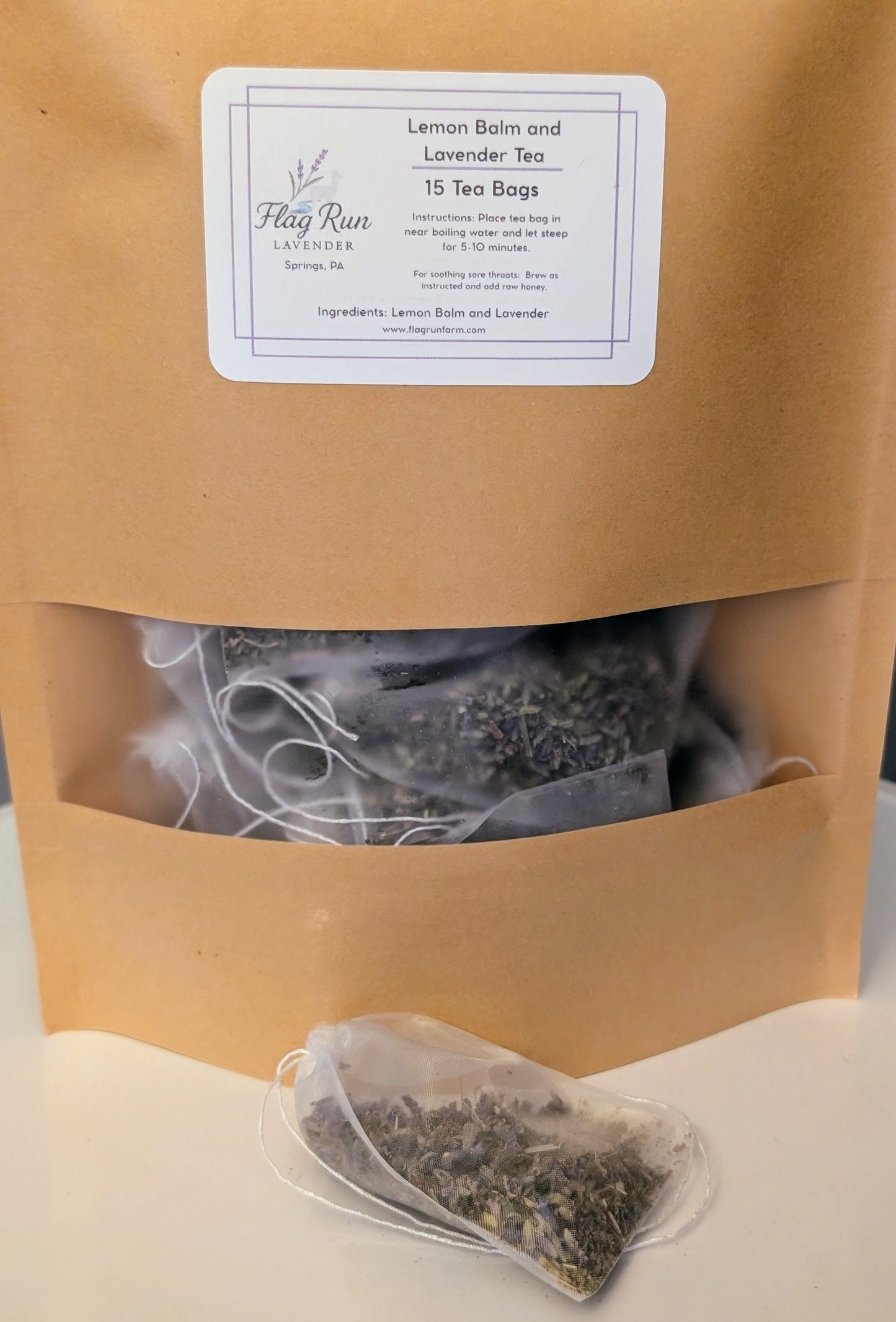 Lemon Balm and Lavender Tea