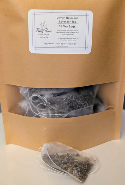 Lemon Balm and Lavender Tea