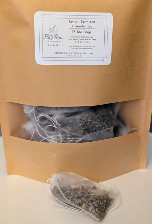 Lemon Balm and Lavender Tea