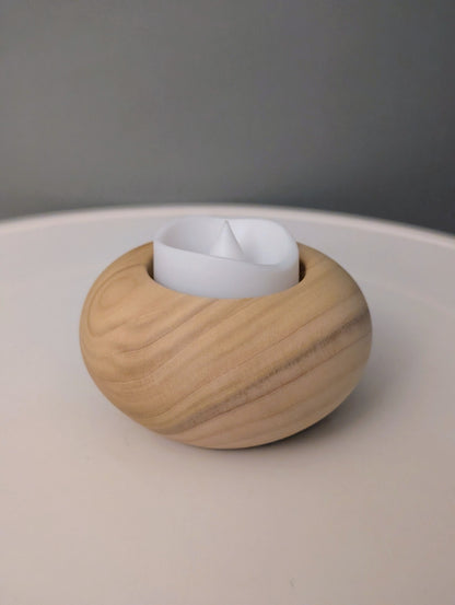 Poplar Tea Candle Holder  #275