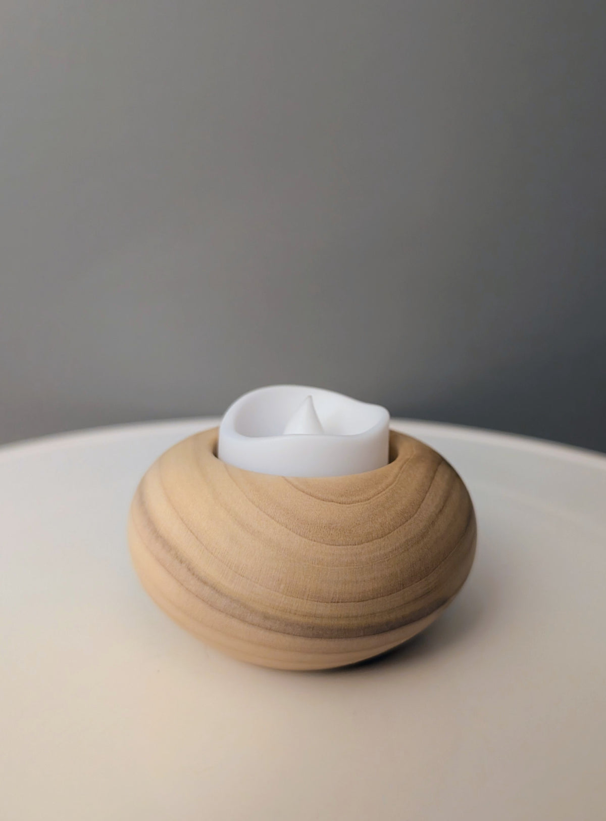 Poplar Tea Candle Holder  #275