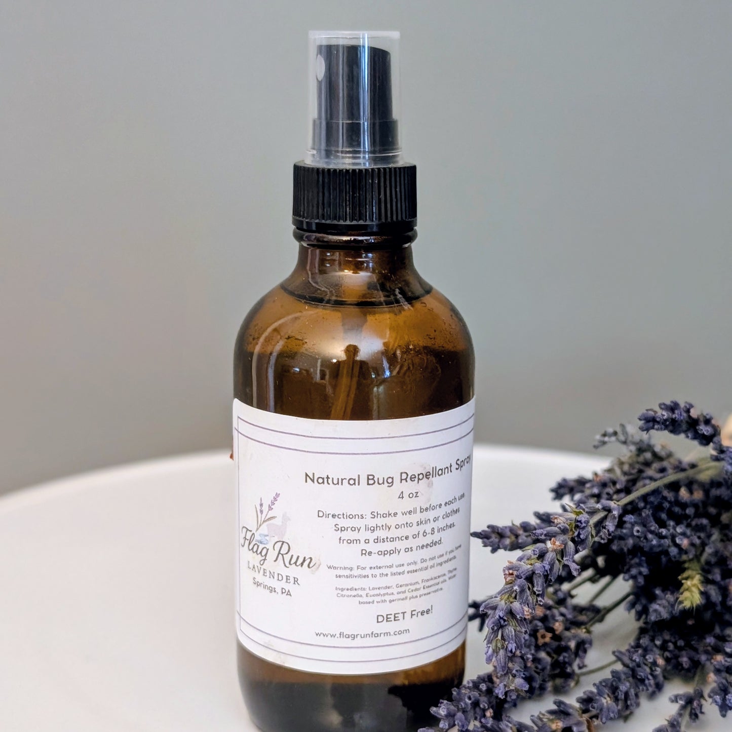 Natural Bug Repellant Spray
