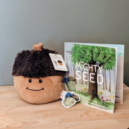 The Mighty Seed and Mateo the Acorn Warmie