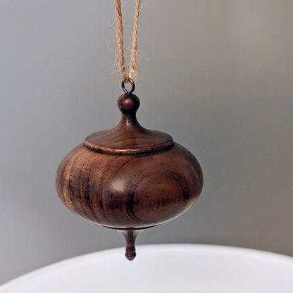 Black Walnut Ornament #291