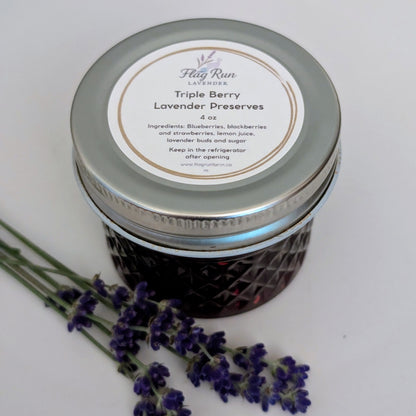 Triple Berry Lavender Preserves