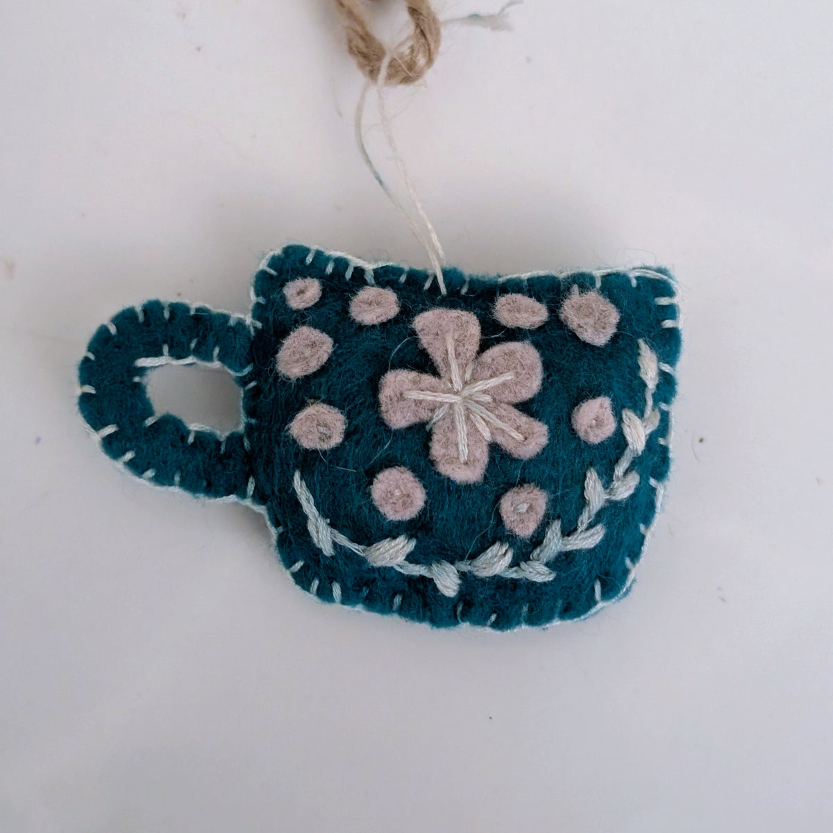 Tea cup ornament