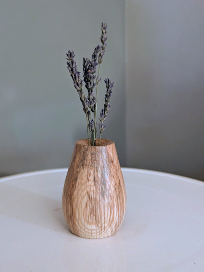 White Oak Dry Vase #327