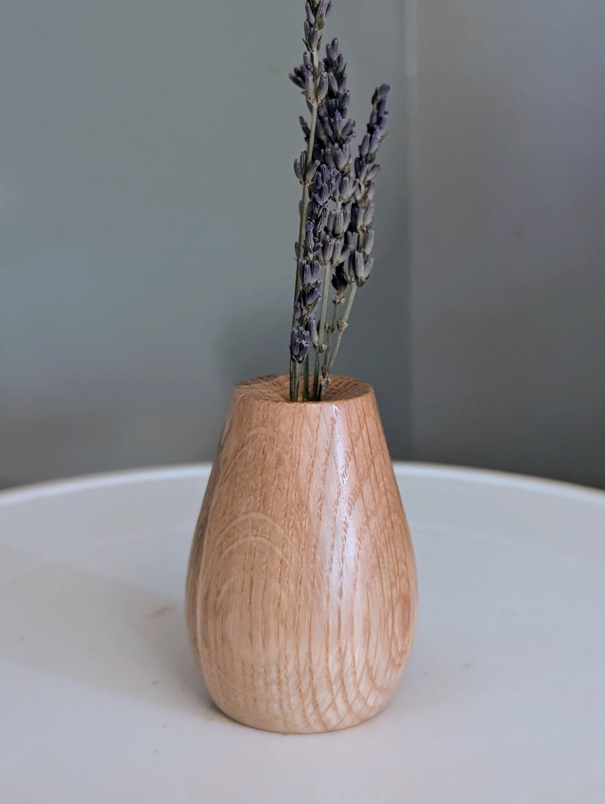 White Oak Dry Vase #327