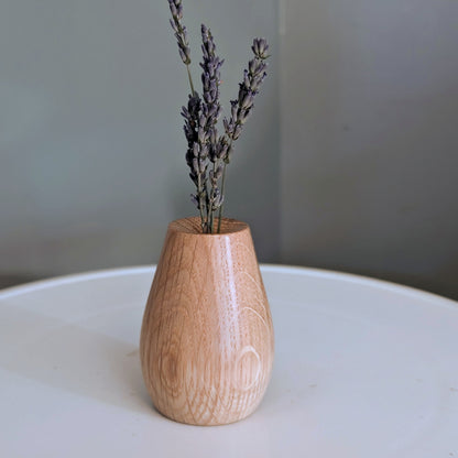 White Oak Dry Vase #327