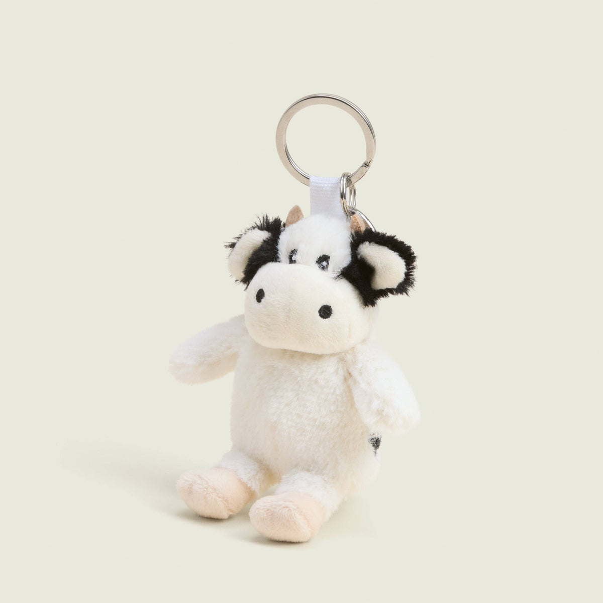 Black & White Cow Keyring sensory Squishy fun teen trendz