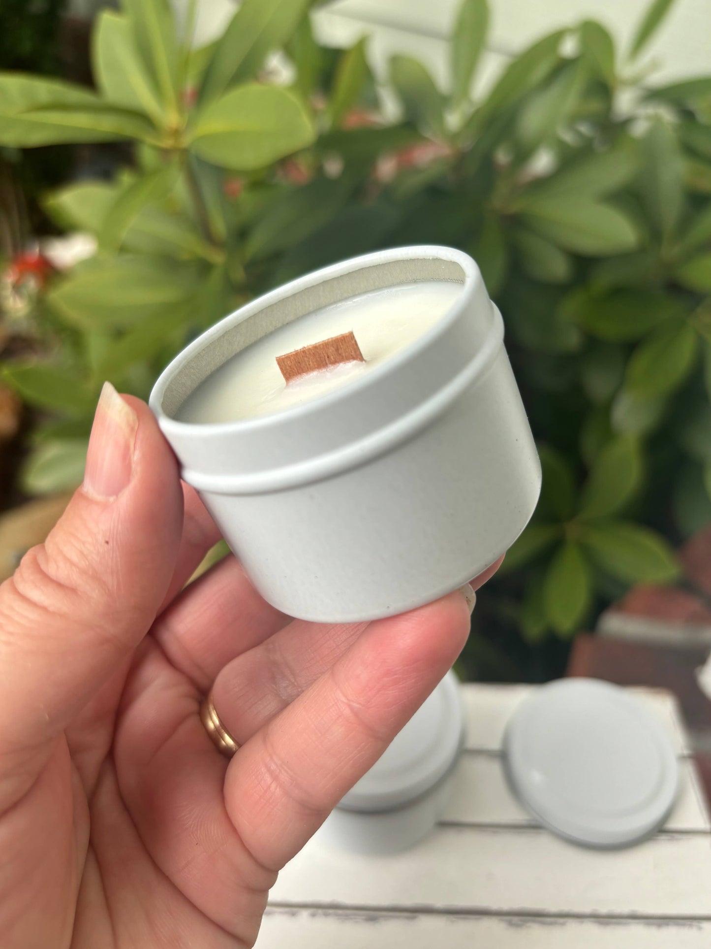 White Mini Soy 2oz Candles