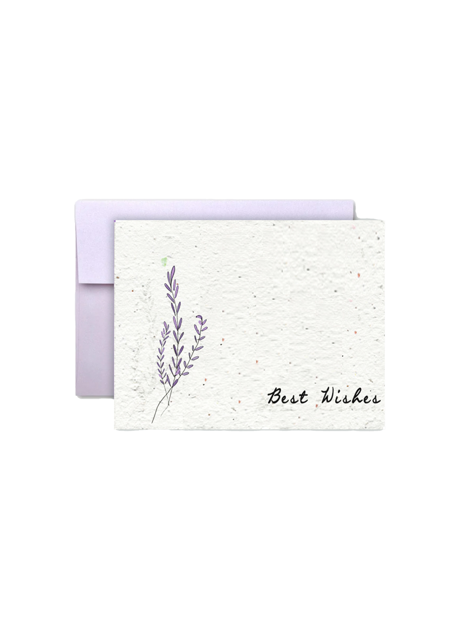 Blooming Wishes Eco-Friendly Seed Paper Greeting Card