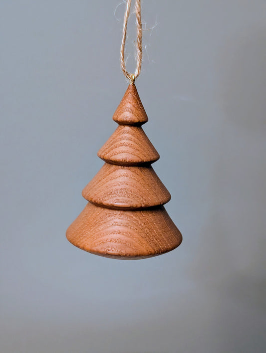 American Chestnut Tree Ornament - Reclaimed Barn Wood