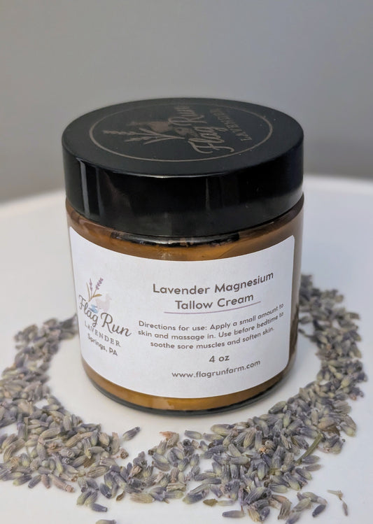 Lavender Magnesium Tallow Cream
