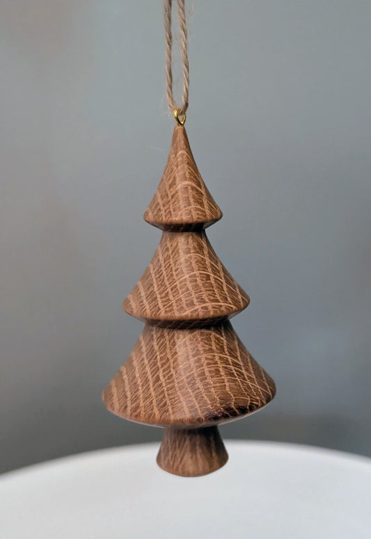 Oak Christmas Tree Ornament #142