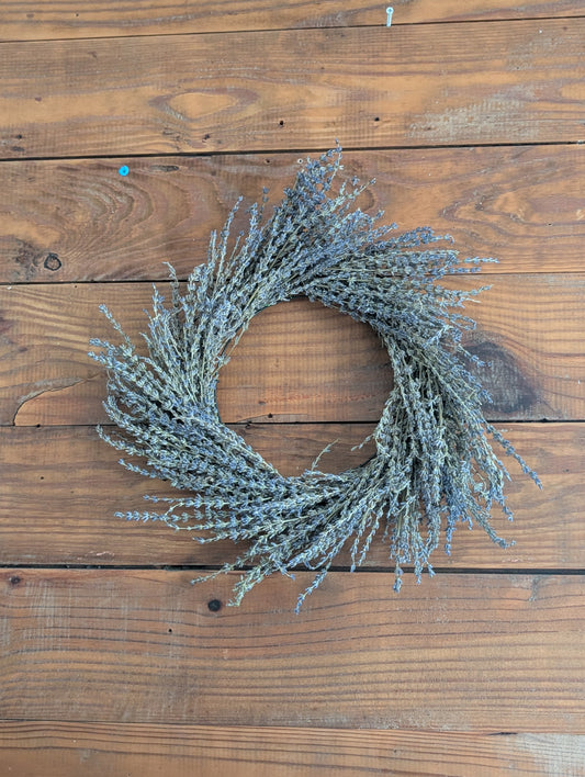 Lavender wreath