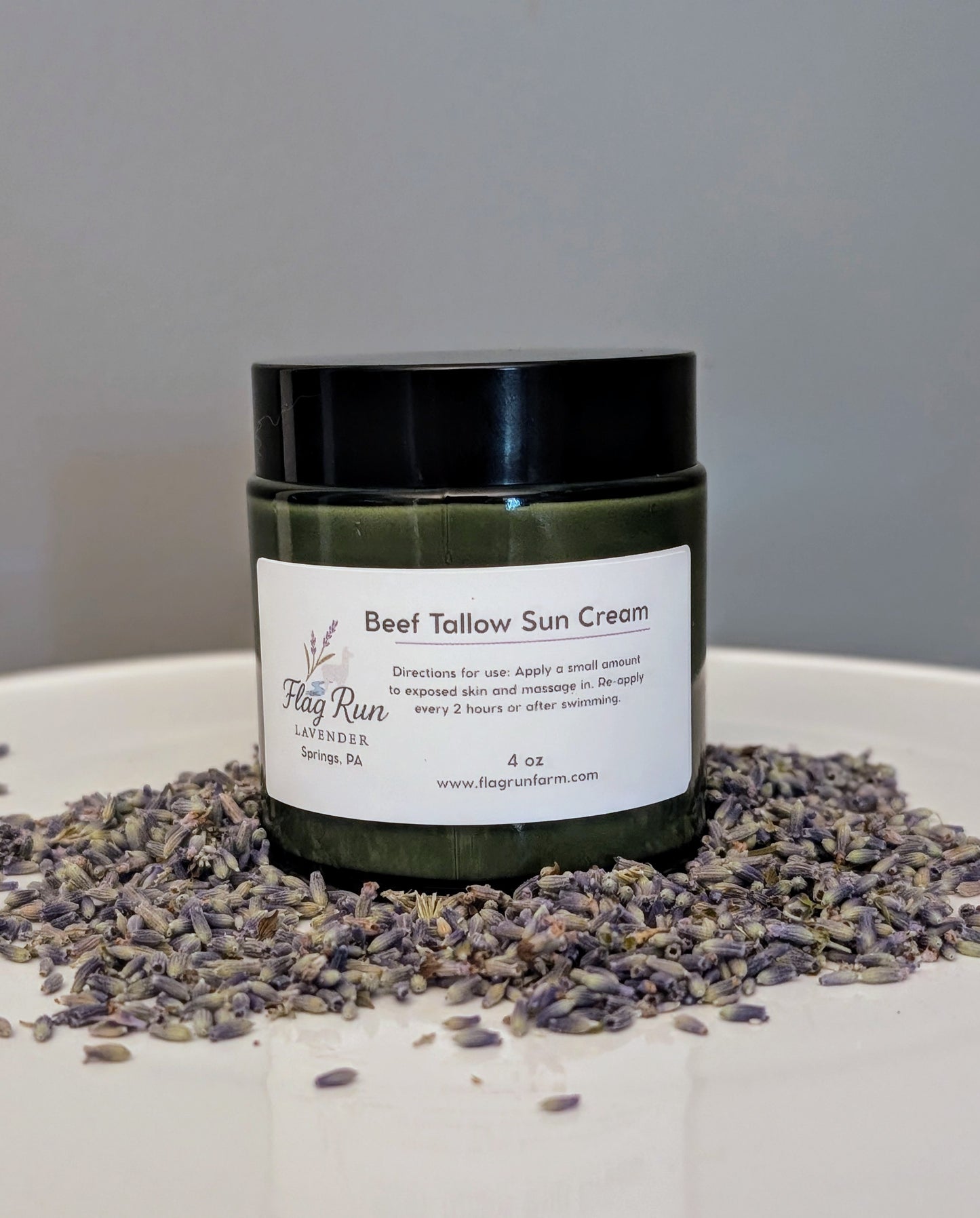 Lavender Beef Tallow Suncream 4 oz