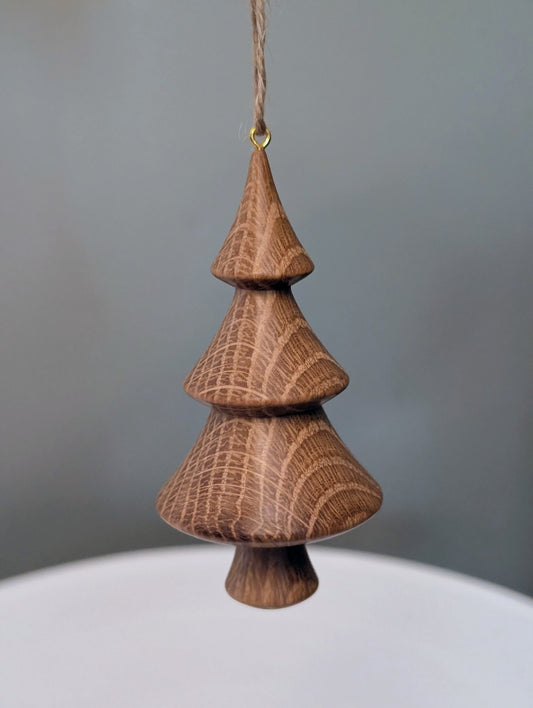 Oak Christmas Tree Ornament #142