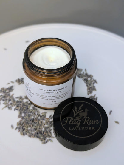 Lavender Magnesium Tallow Cream