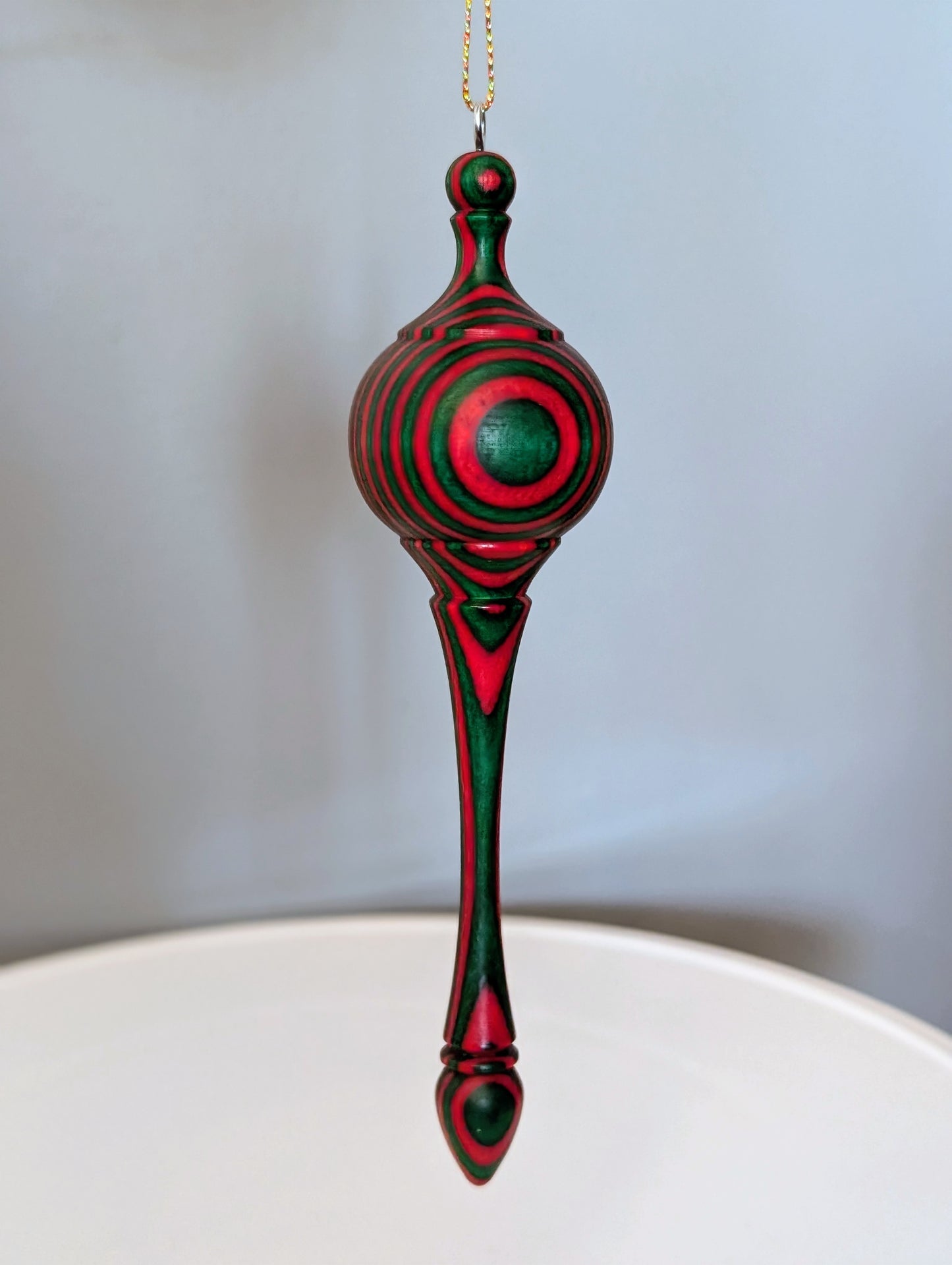 Hand turned ornament