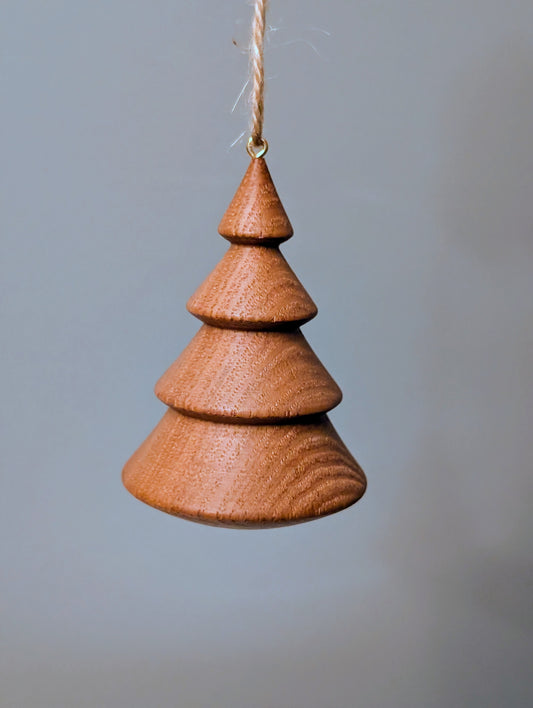 American Chestnut Tree Ornament - Reclaimed Barn Wood