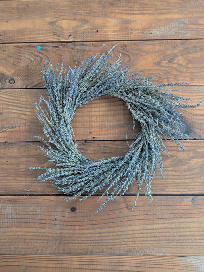 Lavender wreath
