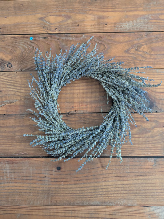 Lavender wreath