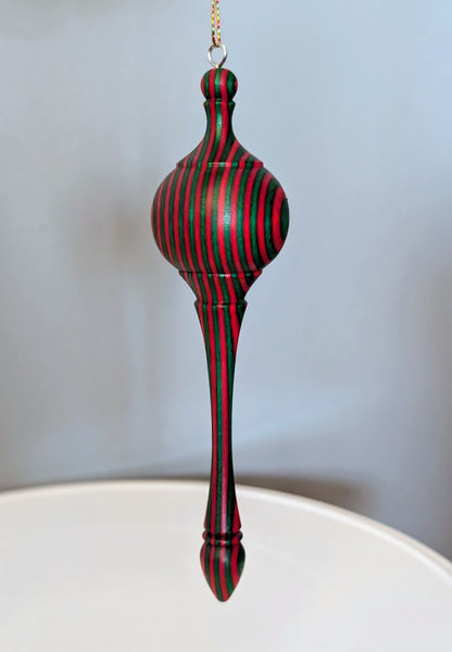 Hand turned ornament